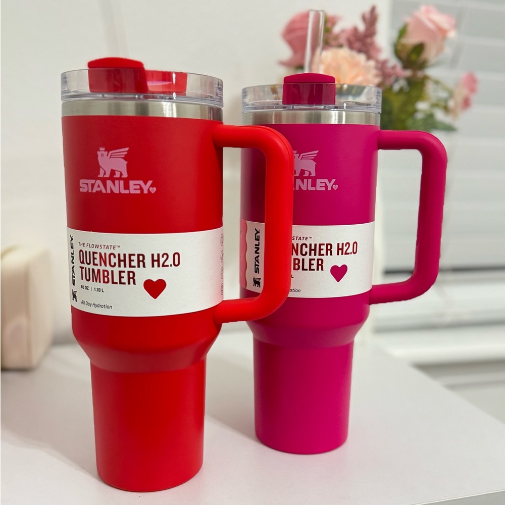 $125 RED Valentine’s Day Stanley special edition. 40 oz